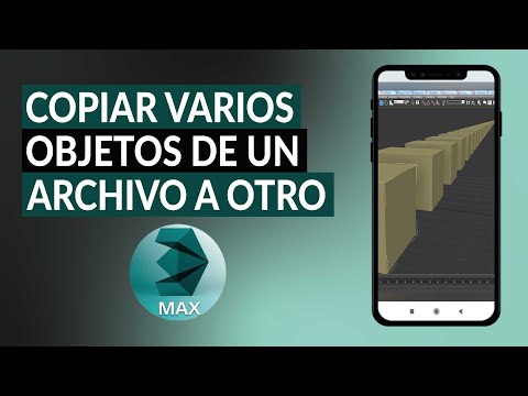 Cómo copiar varios objetos de un archivo a otro sin ralentizar el PC en 3D STUDIO MAX