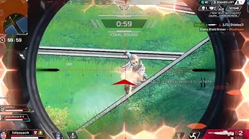 Must Watch Kraber Quickscope at the End! | Apex Legends Season 12