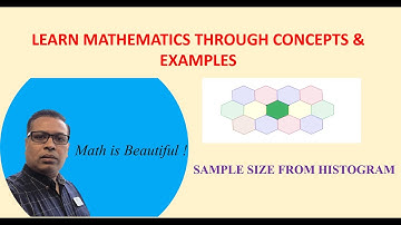 Sample Size from Histogram