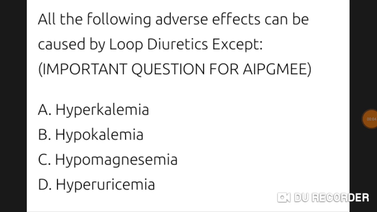 Neet pg 2020 exam important Mcq part 1