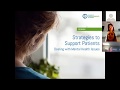 Webinar: Strategies to Help Patients Dealing with Mental Health Issues