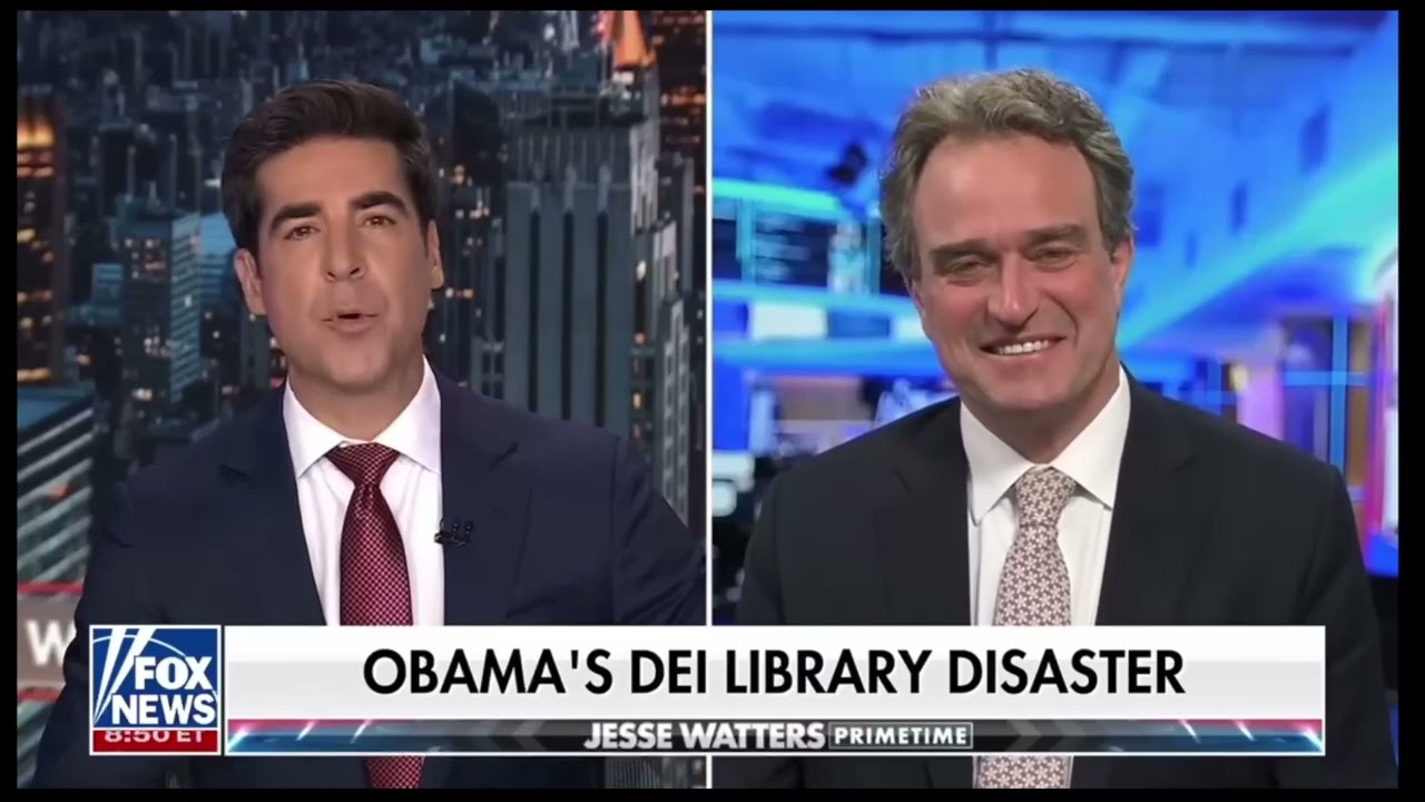 OBAMA's DEI Library Disaster