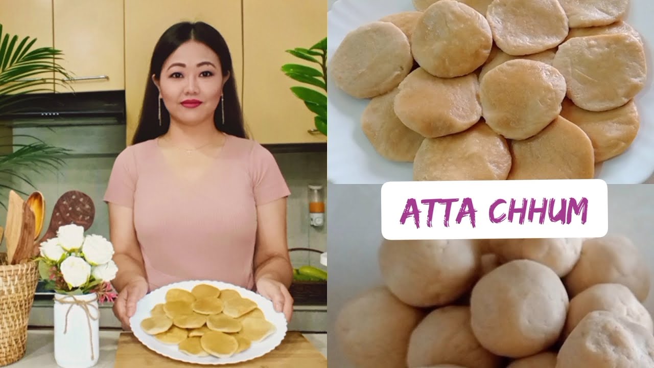 Atta chhum  (Boiled Atta) #atta #boiledatta