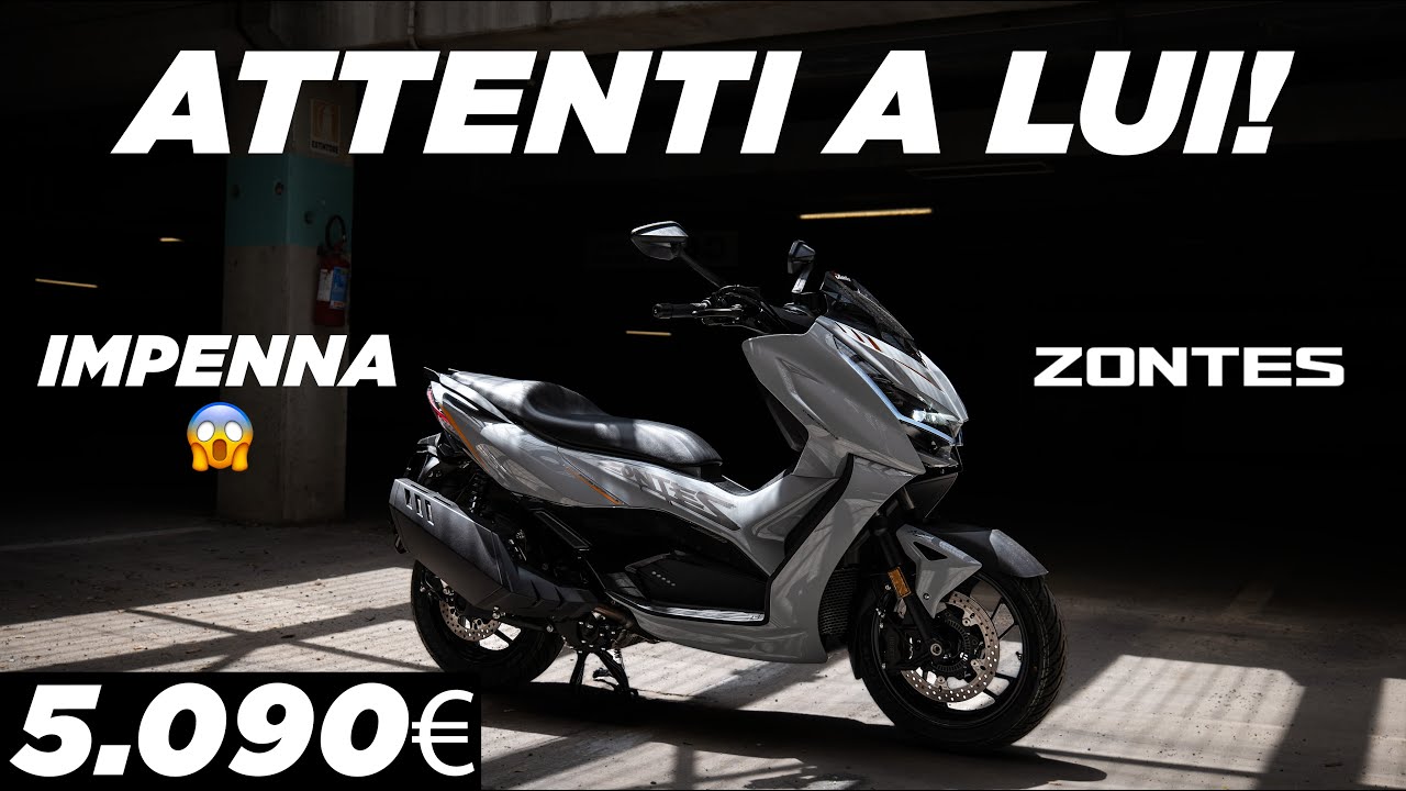 L'INCUBO DEGLI SCOOTER È TORNATO! ZONTES 368D 2025
