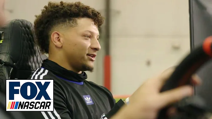 Patrick Mahomes takes on Clint Bowyer, Kyle Busch ...