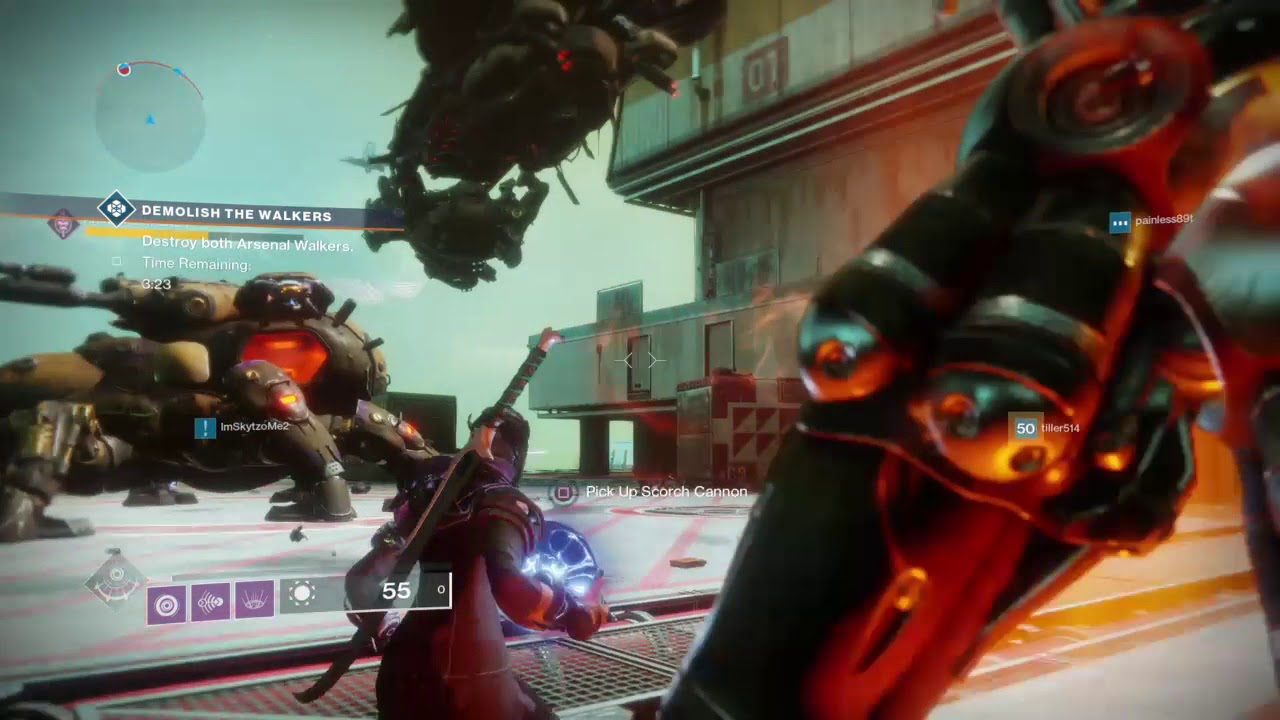 Destiny 2 Arc soul boxer vs 2 tanks