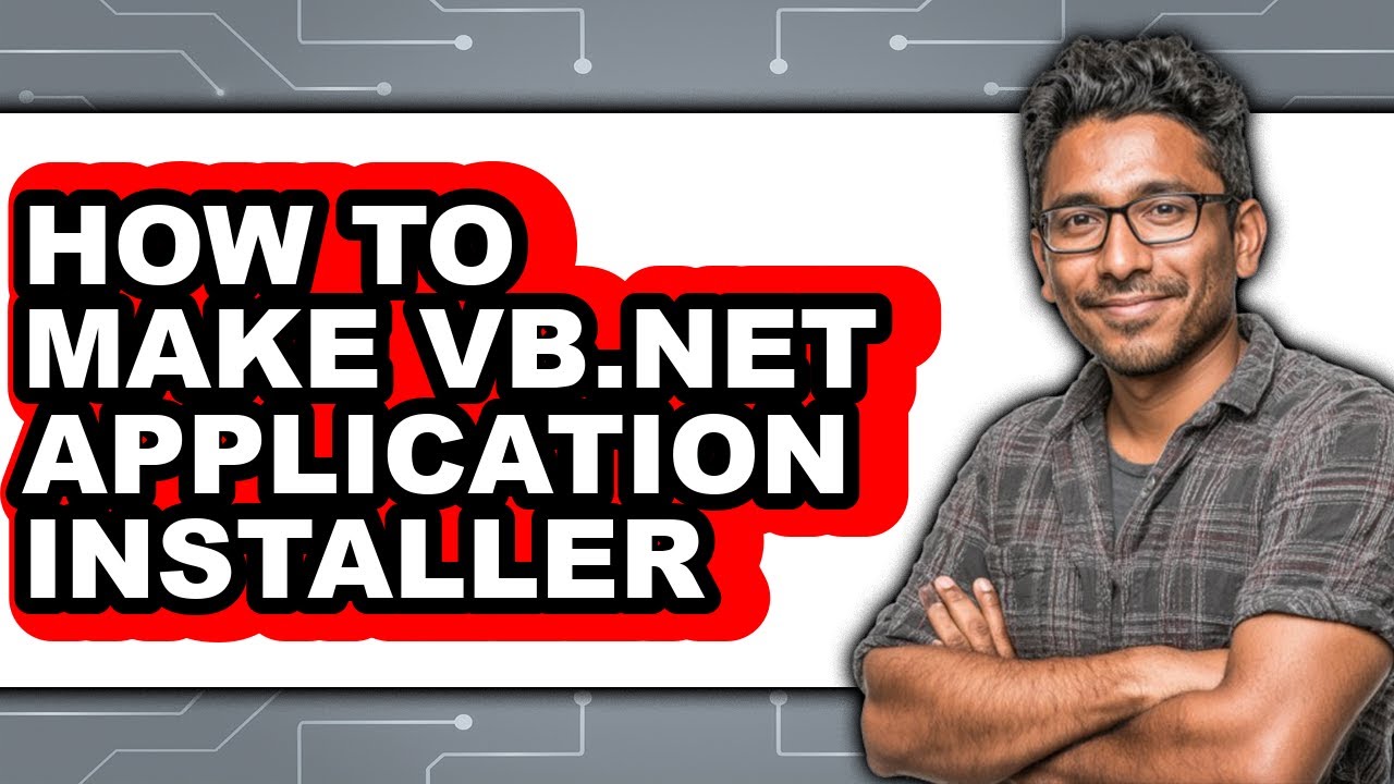 How to Make Vb.net Application Installer (full Guide) - YouTube