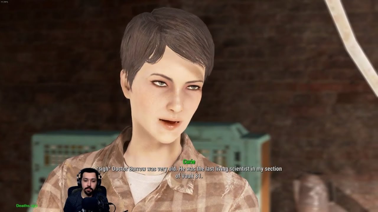 Fallout 4 422 Curie's New Body Curie Companion Quest YouTube