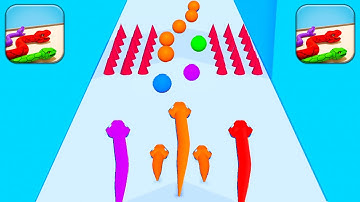 Colorful Snake - All Levels Gameplay Walkthrough Android,ios