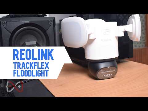 Reolink TrackFlex WiFi Floodlight: Intelligent 4K Security with Dual Lens