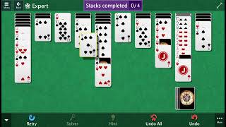 Solitaire & Casual Games Spider Expert Daily Challenge May 26, 2024