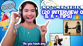 20 CONCENTRIX CALL CENTER INTERVIEW QUESTIONS AND ANSWERS FOR NEWBIES \& TENURED 2024 | NAYUMI CEE 🌻