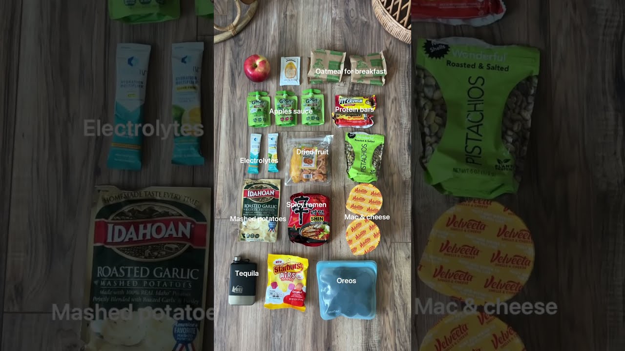 Backpacking Food For A Three Day Two Night Trip Camping Campingfood