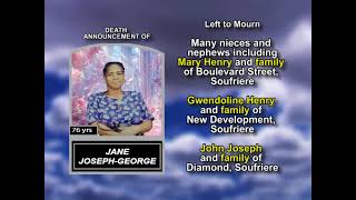 Full Jane Joseph George ~ Long Obituary Guide