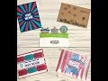 5 cards 1 Kit- My Monthly Hero July 2018