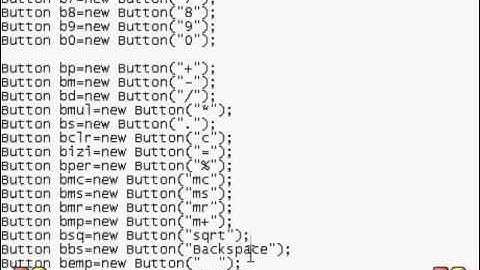 java calculator gui tutorial