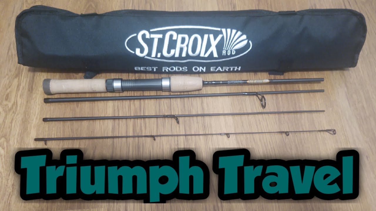 St Croix Triumph Travel Spinning Rods 