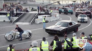 SEMA Cruise 2018 -  3 1/2 hour parade of custom vehicles leaving SEMA - brought to you by Truck Hero