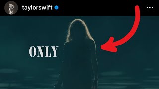 We've never seen before from Taylor Swift