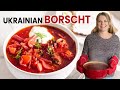 AUTHENTIC UKRAINIAN BORSCHT RECIPE (Борщ) | my grandma