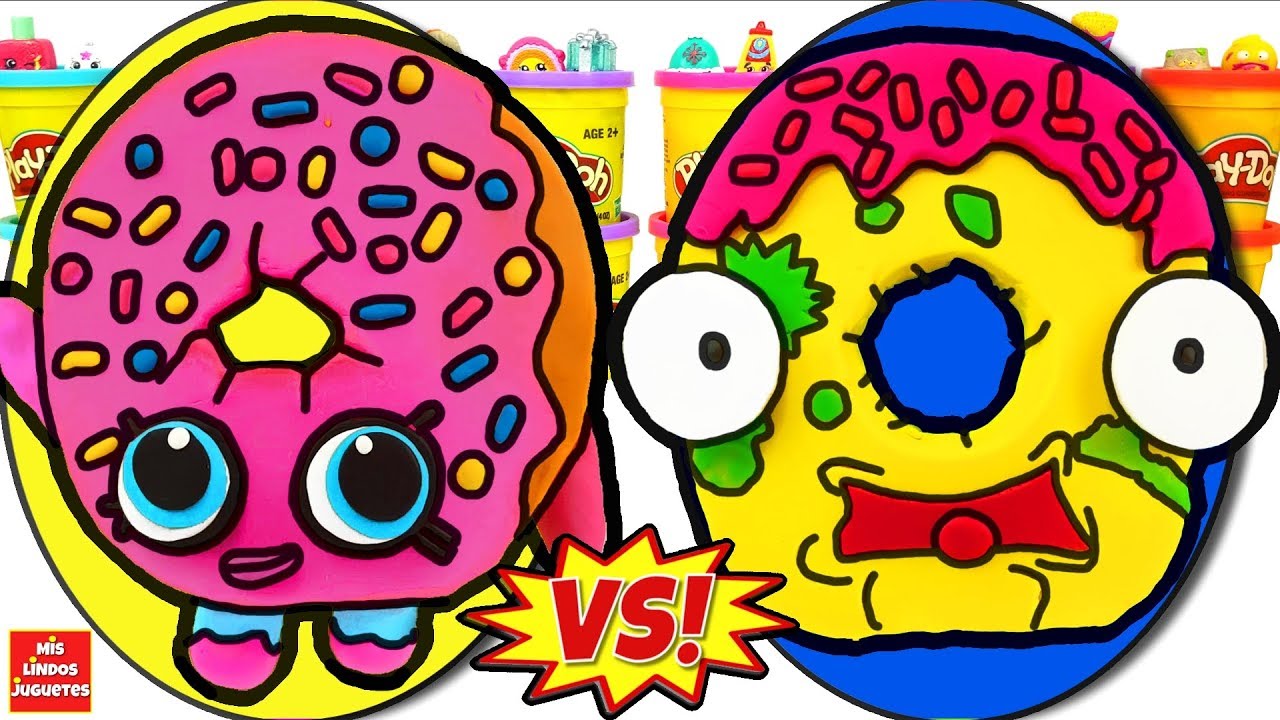 Play Doh Huevos Shopkins Huevos De Pascua Shopkins ? Huevos Play Doh Sorpresa De Shopkins