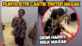 DEWI BANTU MASAK PERTAMA KALI UNTUK TEAM SEMVACK‼️ CHERRY TERHARU