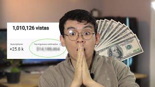 Cuánto Paga YOUTUBE por 1 MILLON DE VISTAS $$ by Venga Le Cuento 46,239 views 1 year ago 5 minutes, 45 seconds