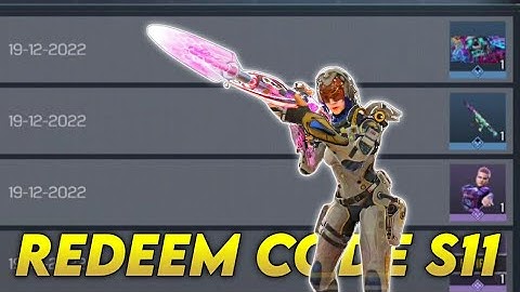 REDEEM CODE 19 DECEMBER 2022 CODM SEASON 11 GARENA ONLY COD MOBILE S11 CALL OF DUTY MOBILE