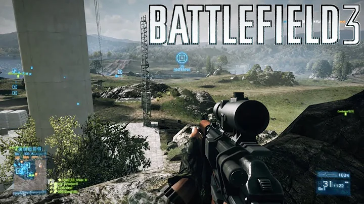 Battlefield 3 - Caspian Border Gameplay (No Commentary)