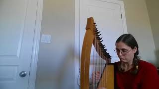Medieval Flare by Lisa Warren Harp Original
