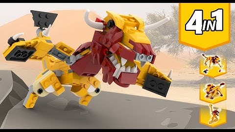 Lego 31112 Dragon Alternative Build