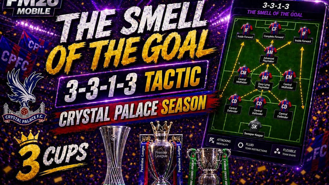 🔥 Part.2 Currently the best FM26 mobile tactic in the world. 🔥 Dünyanın en iyi FM26 mobile taktiği 🔥