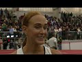 Jane Hedengren Post-Race Interview: BU Opener 5k NCAA Record