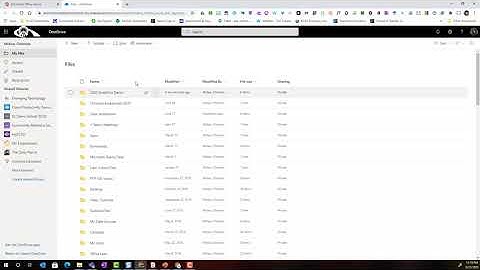 Creating a Folder and New Files in OneDrive