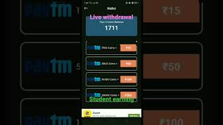 Daily Quotes App live Withdrawal proof /Student Earning app today free paytm cash screenshot 3