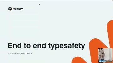 [FR] Paris TypeScript #33 - End to end typesafety