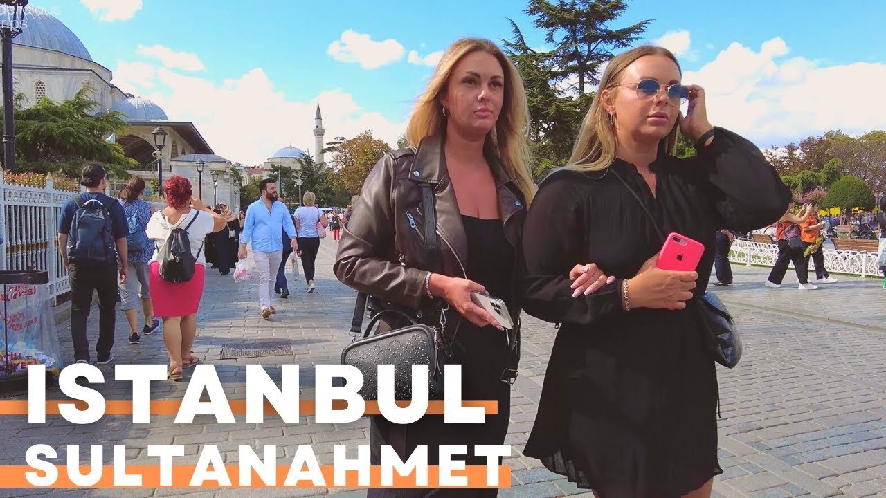 ⁣Istanbul 2022 Fatih-Sultanahmet District 6 September Walking Tour|4K UHD 60FPS| Old City Tour