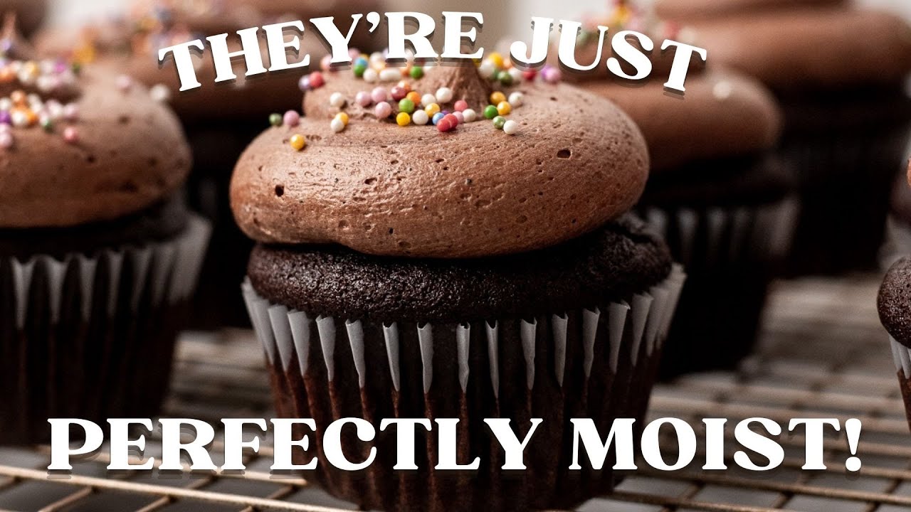Unbelievably Moist Vegan Chocolate Cupcakes