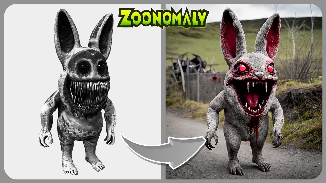 Zoonomaly Game VS In Real Life | All Character Comparison