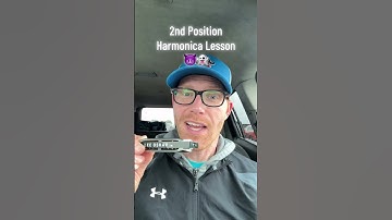 2nd Position Harmonica Scales #blues  #harmonica