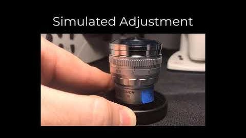 Microscope Hardware: Objective Lens Correction Collars