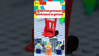 Lego Fat Prisoner work hard in prison