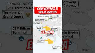 CHINA ya CONTROLA el 10% de los PUERTOS en EUROPA