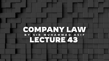 Claw Lectures By sir Muhammad Asif || Lecture 43