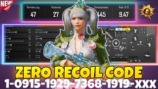 🔥Bgmi sensitivity settings 2026 🥵 | Bgmi best sensitivity settings | zero recoil sensitivity bgmi.