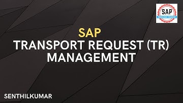 Training Session 15 - SAP Transport Request Management