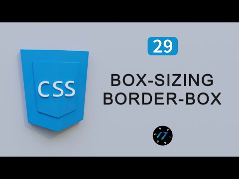 Что такое box-sizing border-box на CSS, Видео курс по CSS, Урок 29