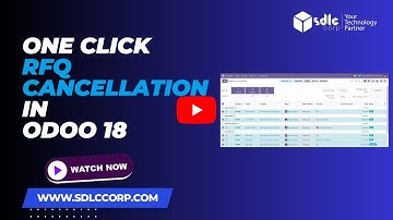 One click RFQ cancellation in Odoo 18