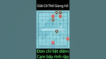 Giải thế Đơn chỉ Liệt Diệm