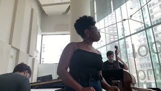 Ekep Nkwelle - Never Will I Marry (rehearsal at The Juilliard School)